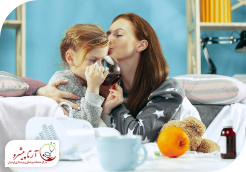 تغذیه مناسب برای نگهداری از کودک سرماخورده