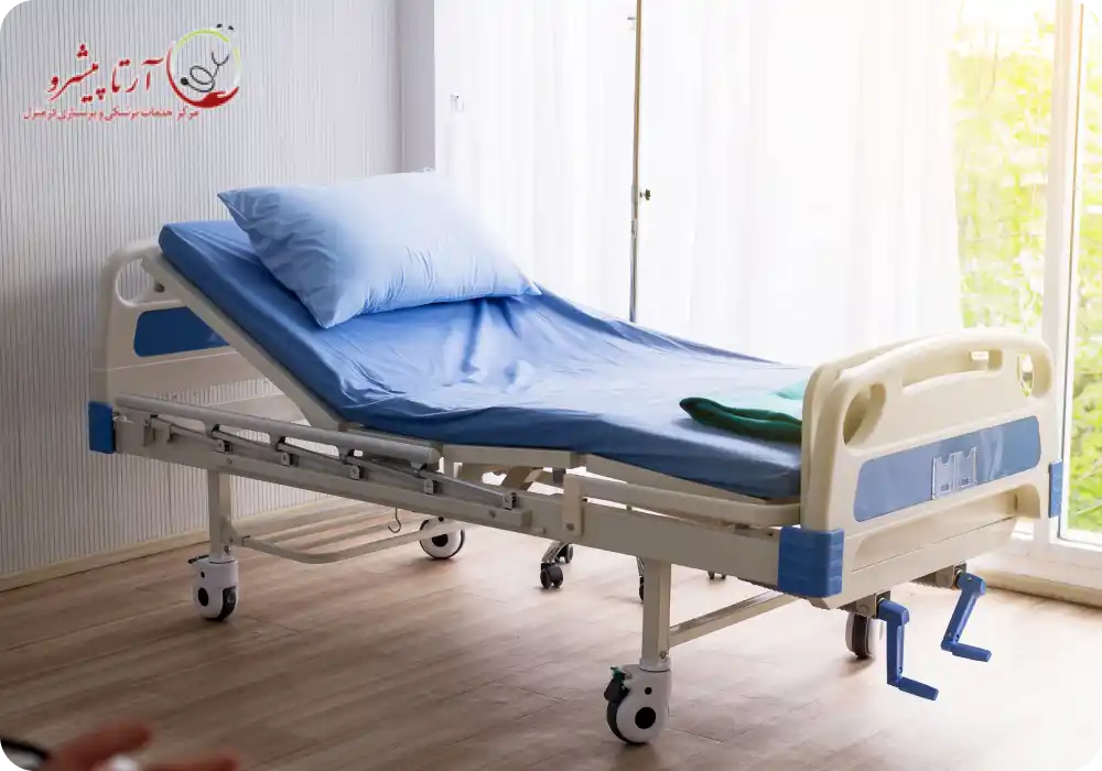 تخت بیمارستانی مکانیکی